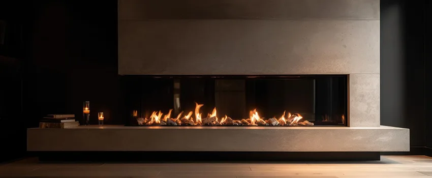 Gas Fireplace Ember Bed Design Services in Cartersville, Georgia
