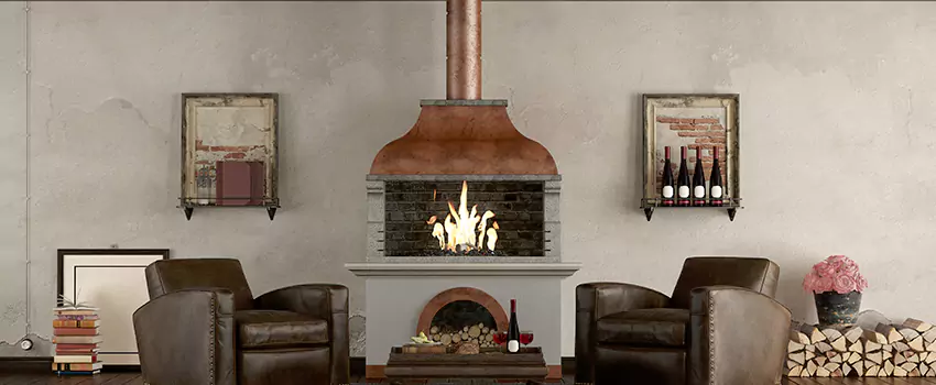 Thelin Hearth Products Providence Pellet Insert Fireplace Installation in Cartersville, GA