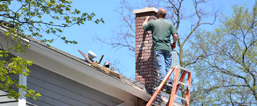 Vinyl and PVC Chimney Flashing Installation in Cartersville, GA