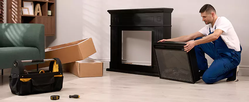 Old Rusted Metal Fireplace Repair And Replacement in Cartersville, GA