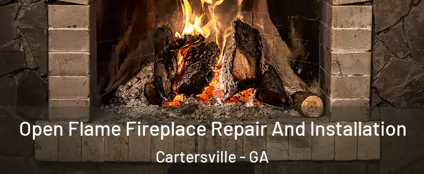  Open Flame Fireplace Repair And Installation Cartersville - GA